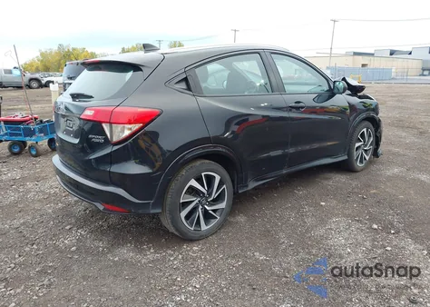 2019 Honda Hr-V Sport z USA, uszkodzony, nr VIN 3CZRU6H12KG726785